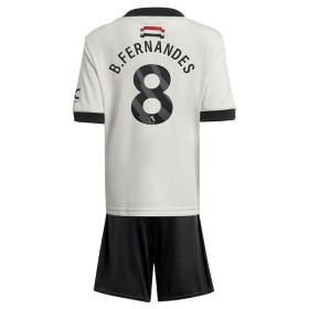 Manchester United B. Fernandes 8 Barn Tredjedrakt 2024-25 Kortermet